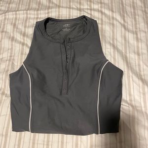 Abercrombie YPB sports bra top (curve love) - size M